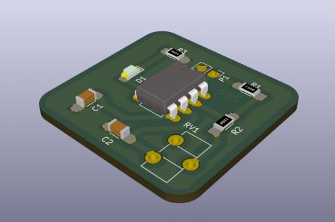PCB - 3D view