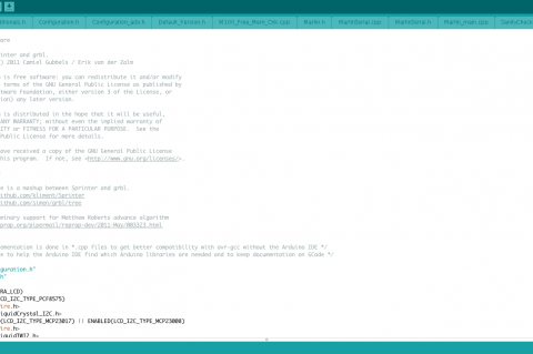 Marlin firmware
