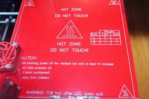 Heated bed PCB