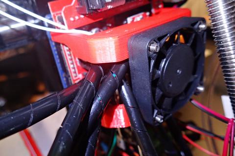 Stepper driver fan