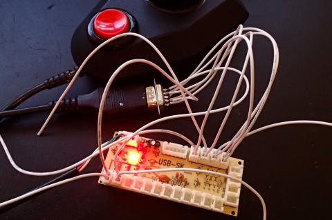 USB arcade joystick