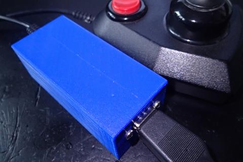 3D printed USB arcade joystick enclosure