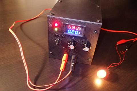 Self made bench power supply